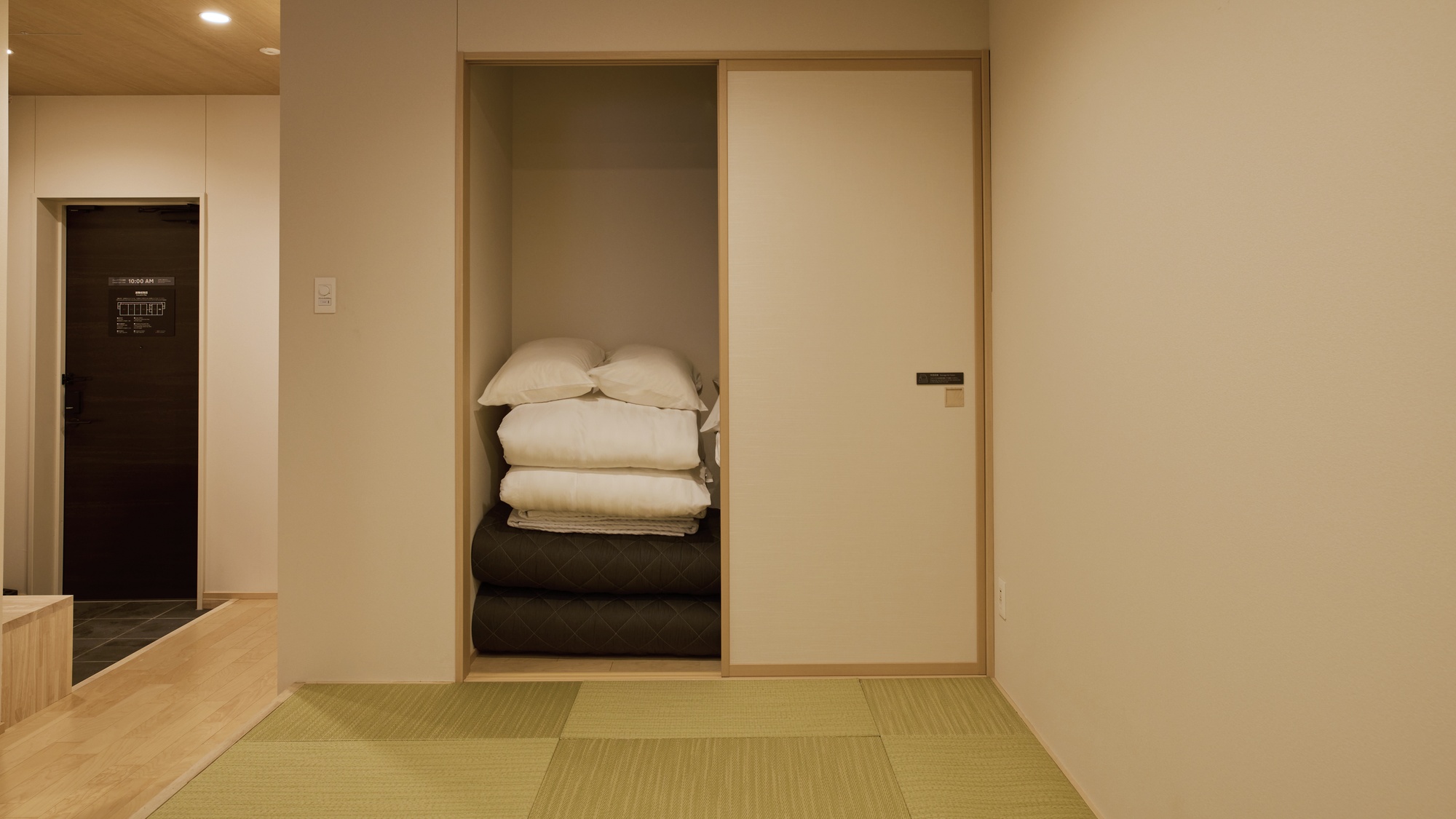 【設備:D】畳スペースには寝具をご用意(シングル布団)