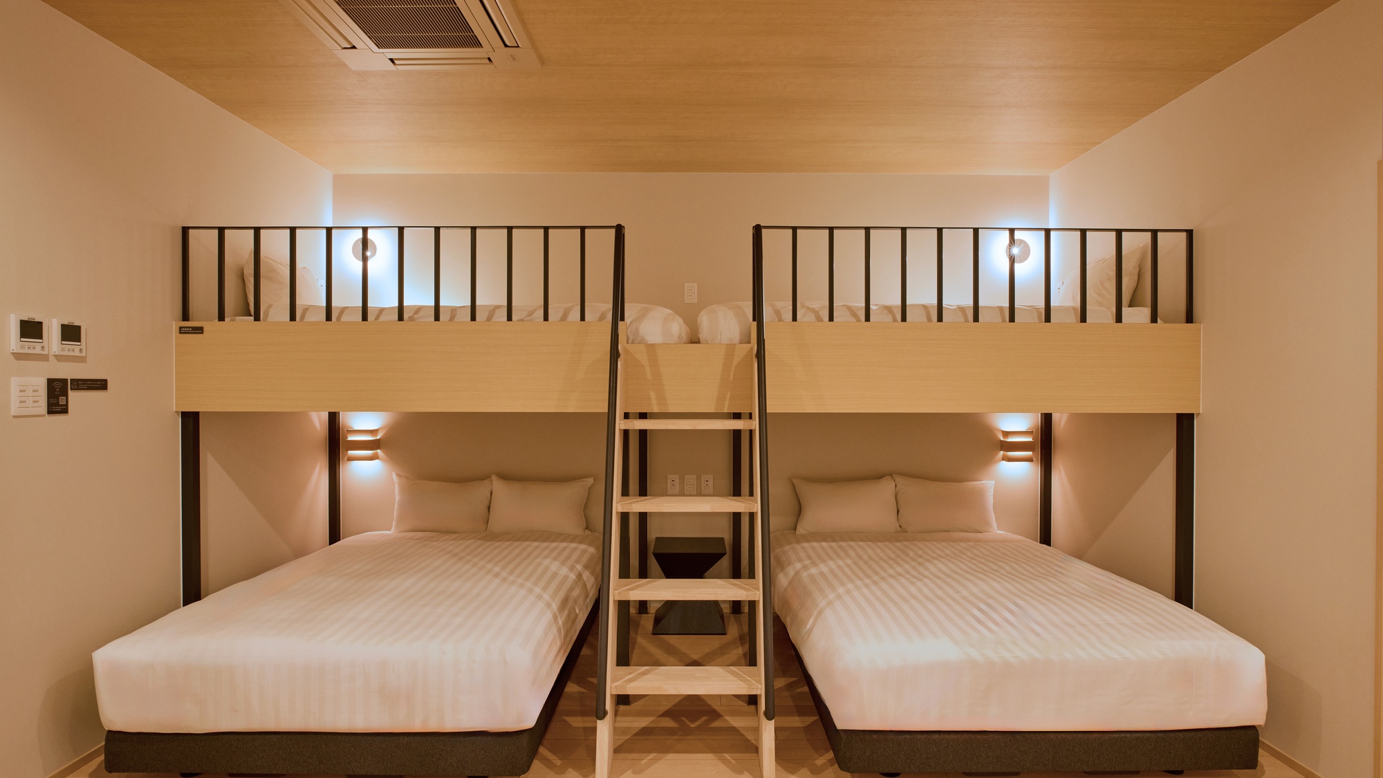 【客室:B】ファミリー・グループに人気のバンクベッド