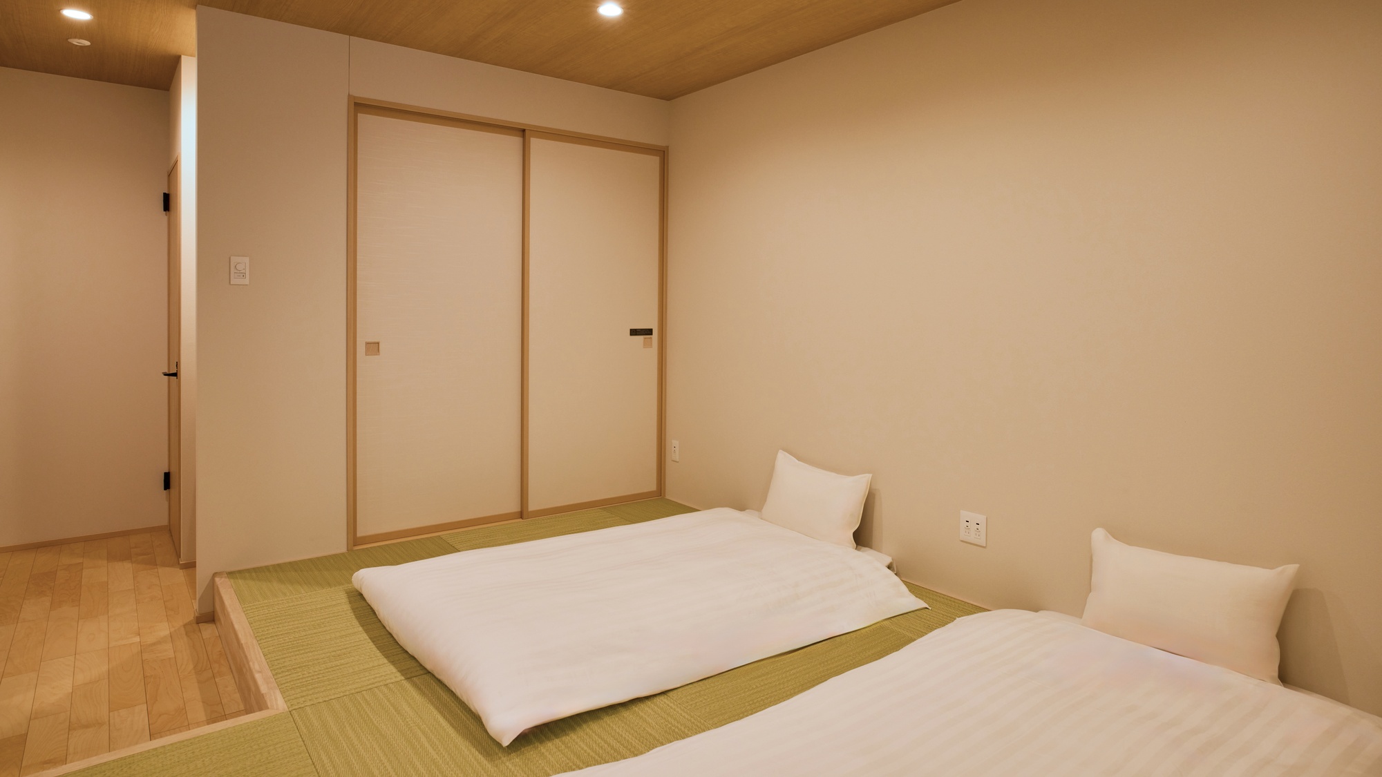 【設備:D】畳スペースには寝具をご用意(シングル布団 )