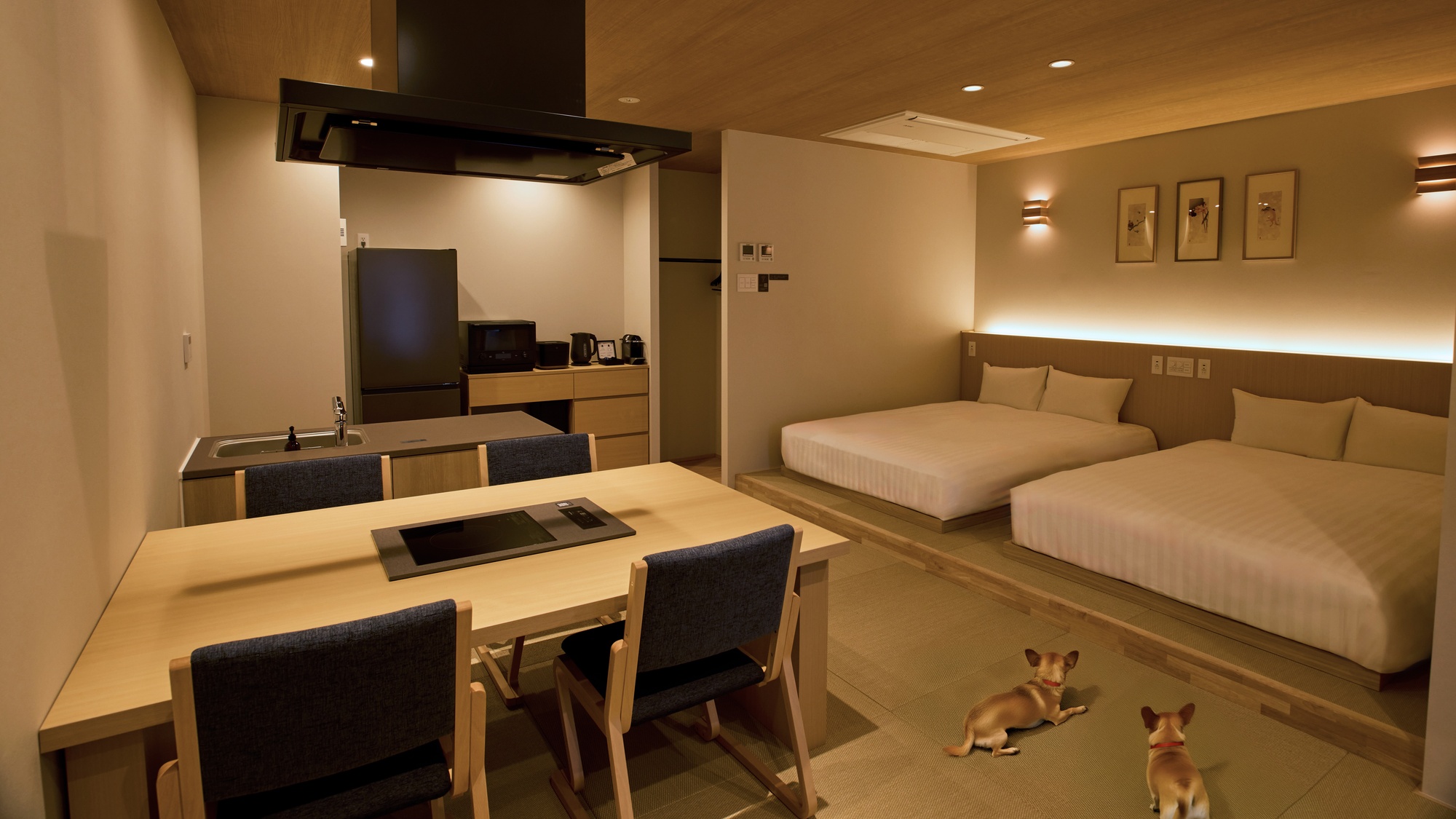 【客室:C(ドッグフレンドリールーム)】大切な家族と過ごすひとときをお楽しみください