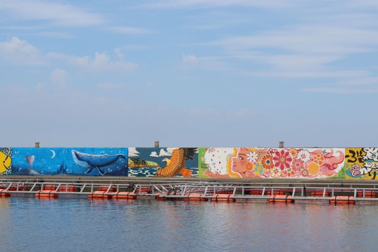 周辺情報（引田海岸アート）