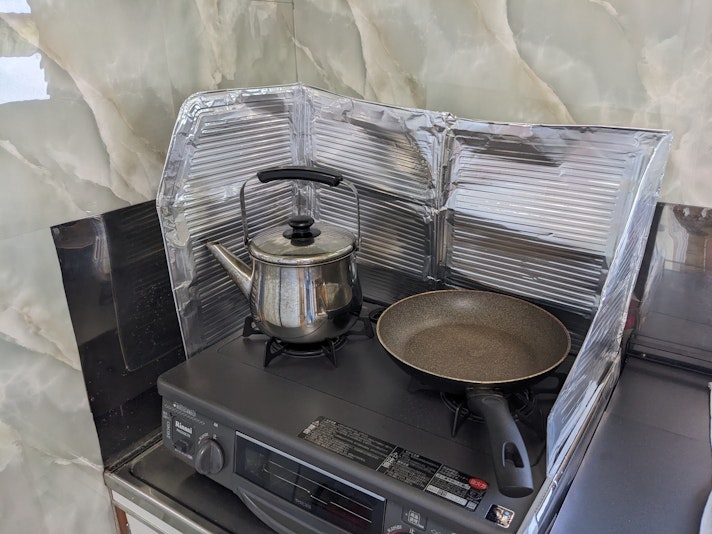 やかん、フライパン