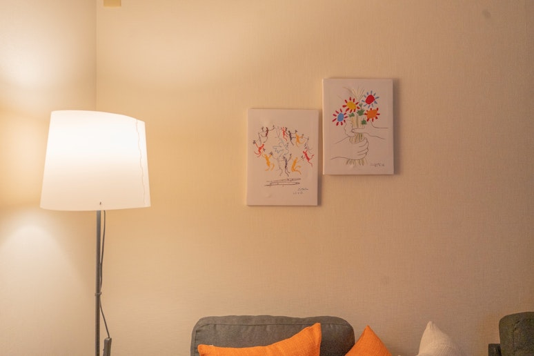 夜は柔らかい雰囲気でリラックスできます。