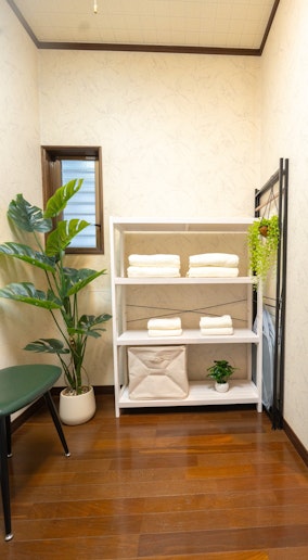 タオルもふかふかのものを準備しています。