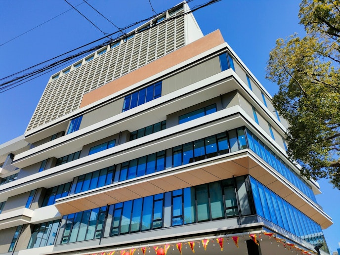 市役所駅電停下車徒歩3分