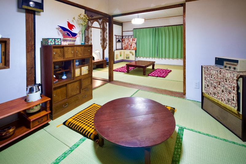 ６畳間から８畳間に続いています