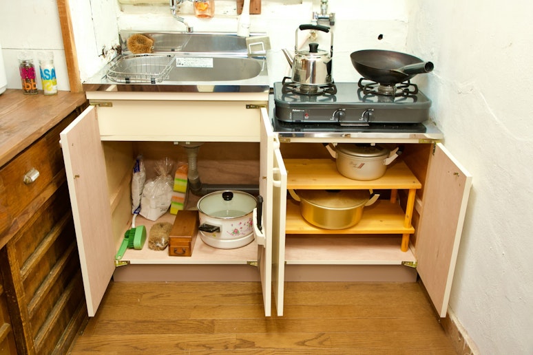 調理道具も揃っていますので、材料さえ持ち込めばすぐに家族の調理が可能です。