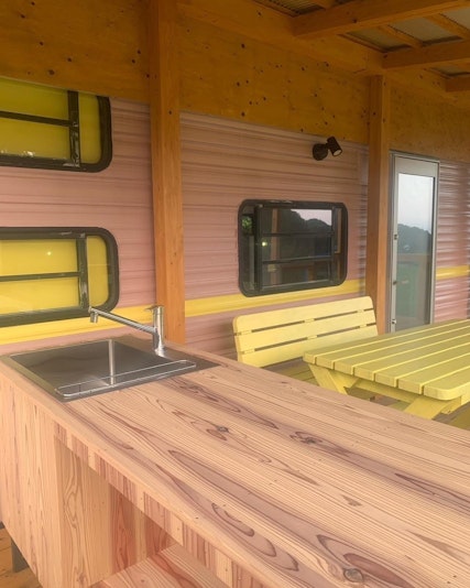 デッキテラス　キッチン