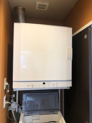 ガス乾燥機完備