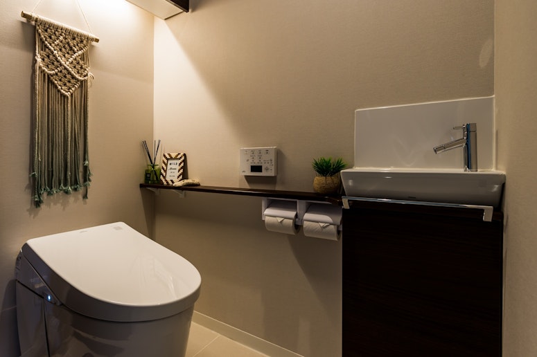 全自動洗浄機付きトイレ