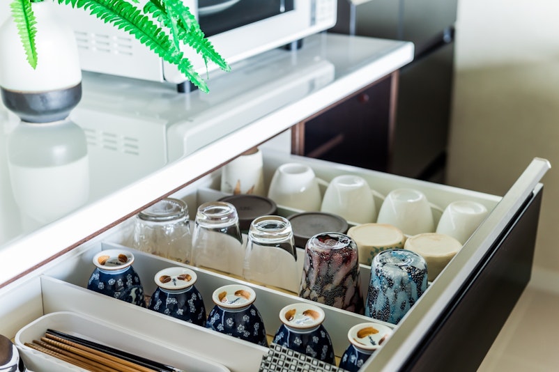 カップ・カトラリー充実