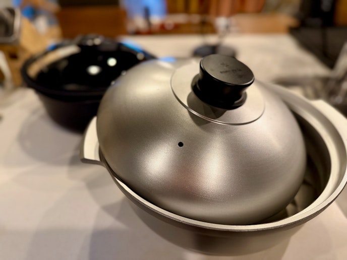 冬はスノーピークの鍋でほっこり