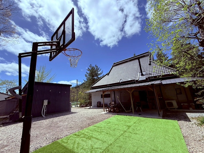 バスケットやモルック、バトミントン