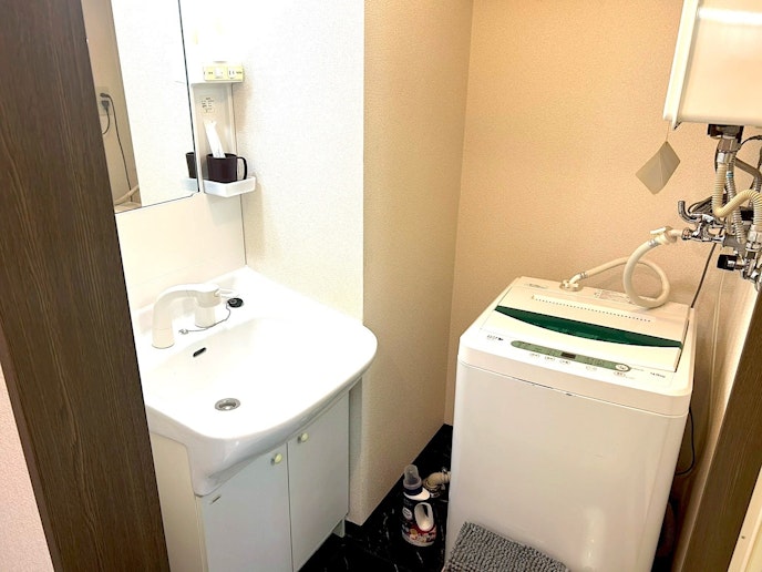 洗濯機洗面台
