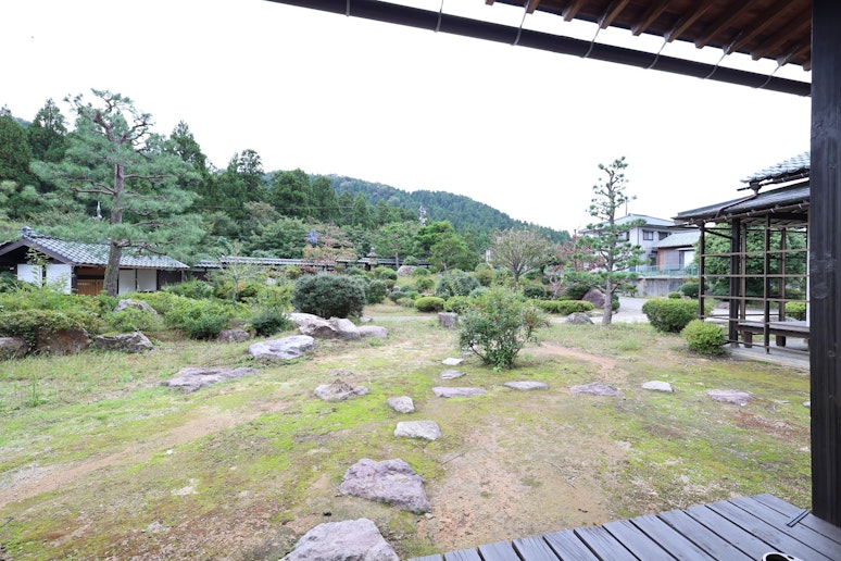 縁側からの眺望