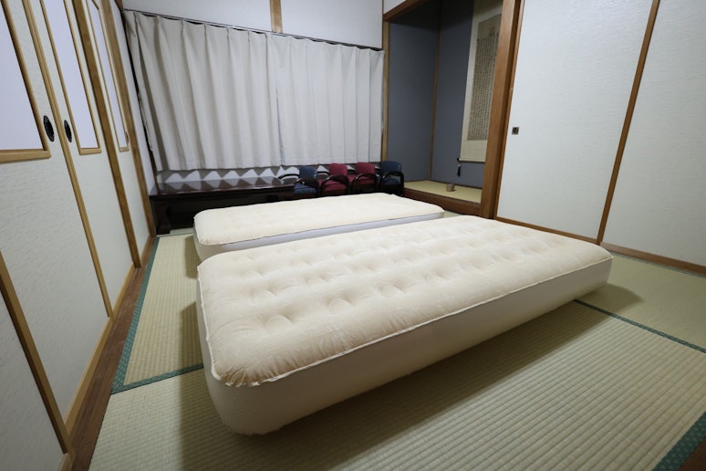 エアベッド２台貸出可能です
