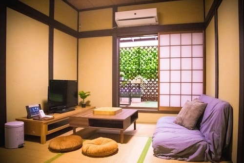 ＵＳＪ、難波近く｜長期滞在割引｜無料駐車場／民泊