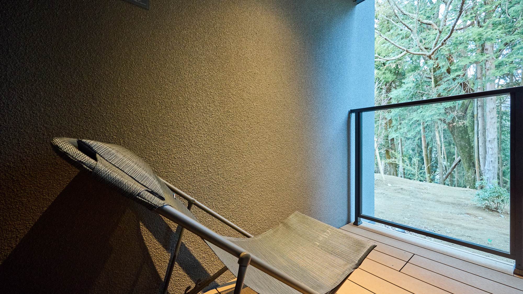 【Bサウナ】外気浴スペース