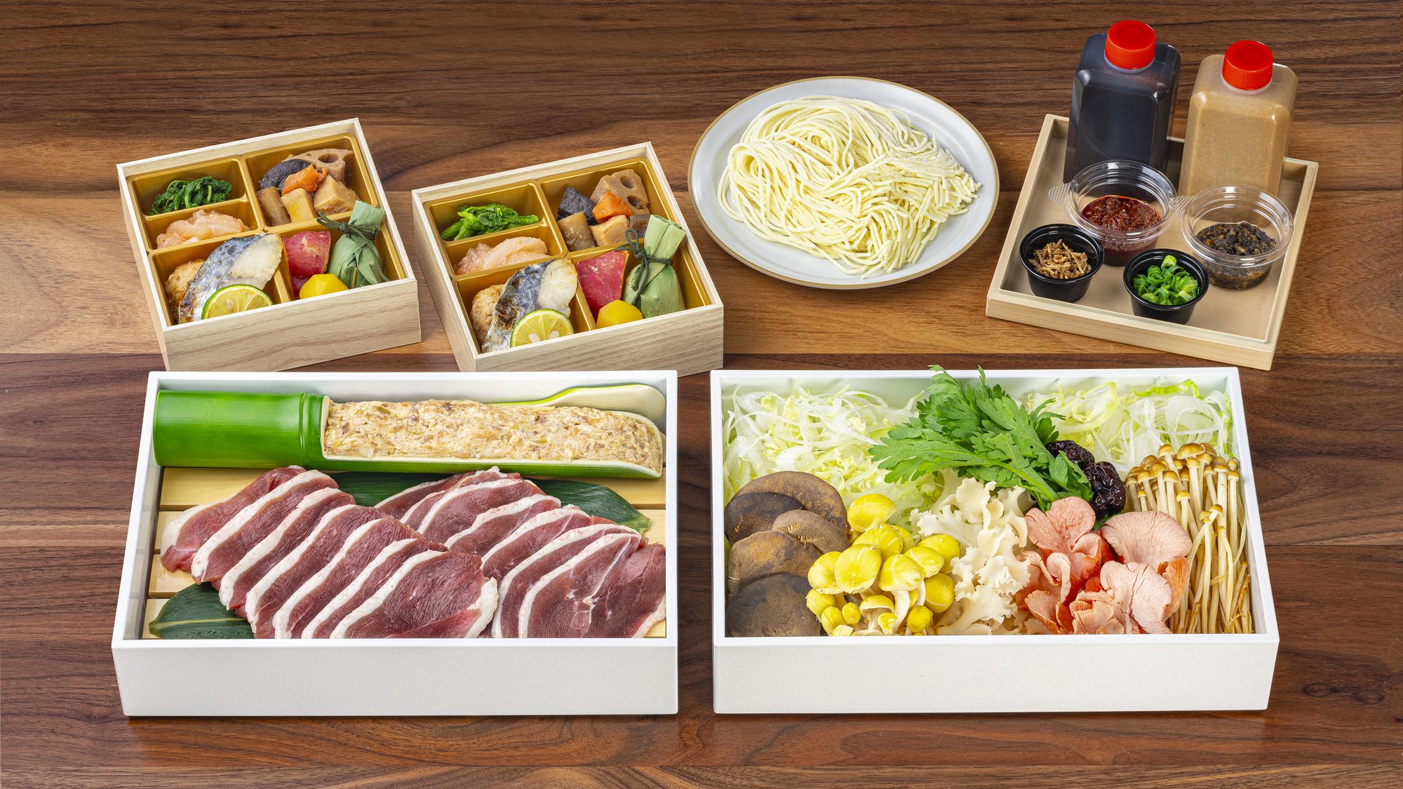 夕食メニュー：鴨鍋