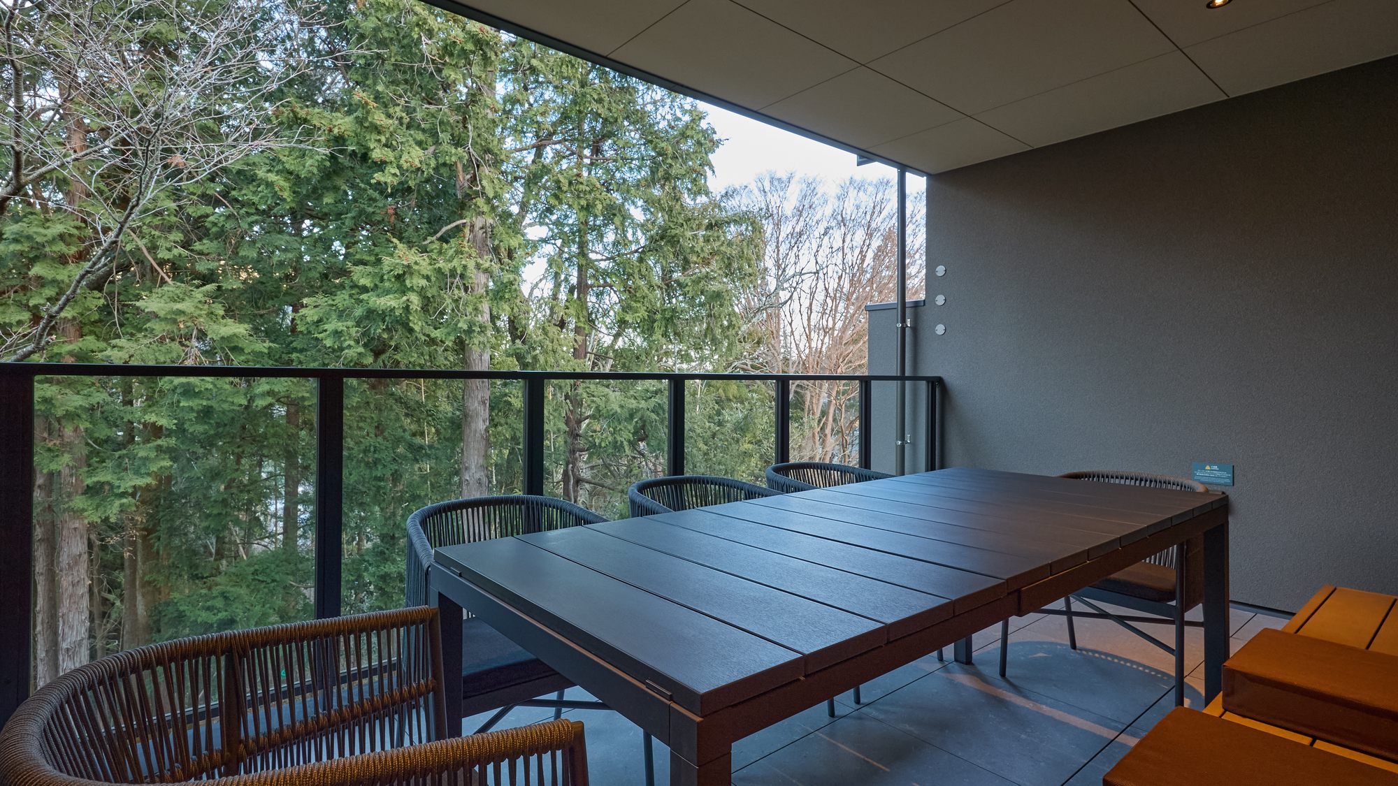 【Bサウナ】テラス