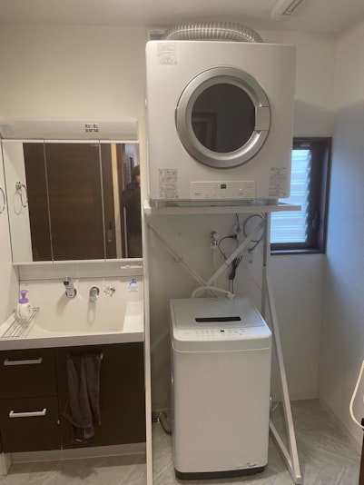 洗濯機&ガス乾燥完備