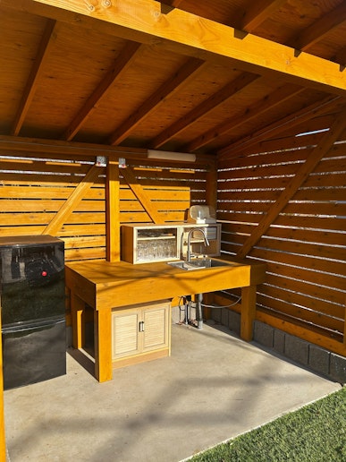 ＢＢＱスペース専用炊事場