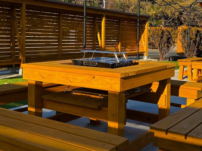 BBQ道具一式貸出し出来ます