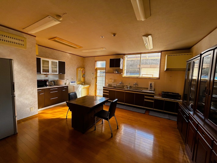 作業しやすい広いキッチン