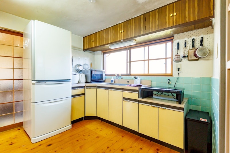 キッチン、冷蔵庫