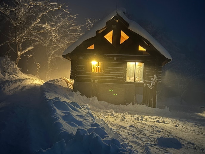 敷地内は除雪で安心