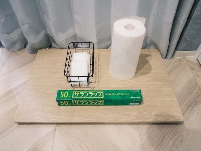 ラップ・キッチンペーパー