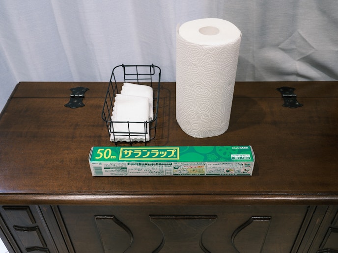 ラップ・キッチンペーパー