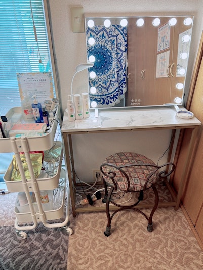 セルフエステもできるドレッサー！