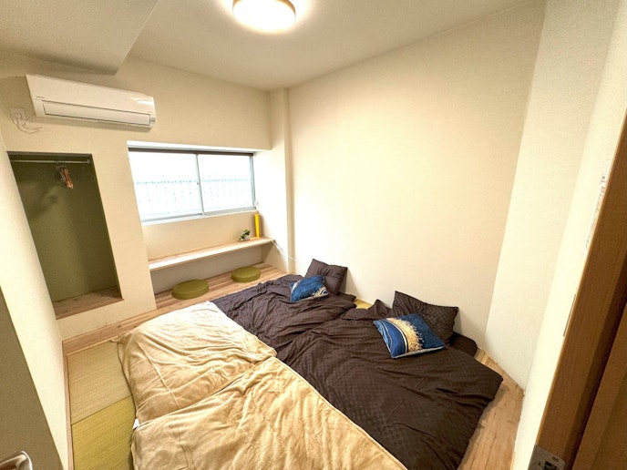 和室。ゲストが多い時には寝室としてご利用ください