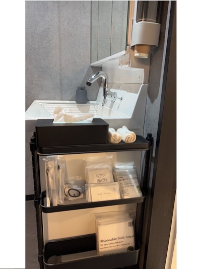 アメニティも充実してます