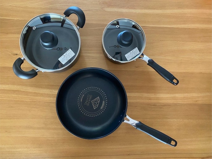 小鍋、両手鍋、フライパン、