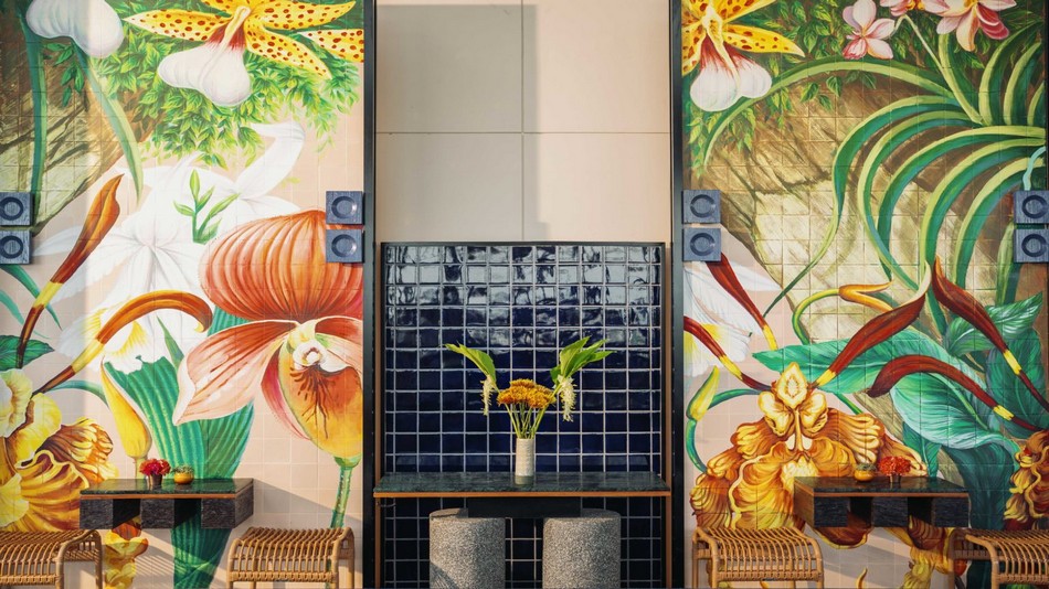 「Bar.Yard」40階に位置するトロピカル・ルーフトップバー