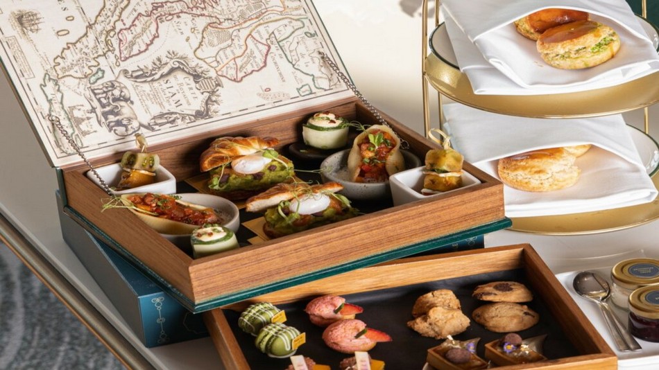 「Maa-Lai Library」カフェ　アフタヌーンティー場所：30階