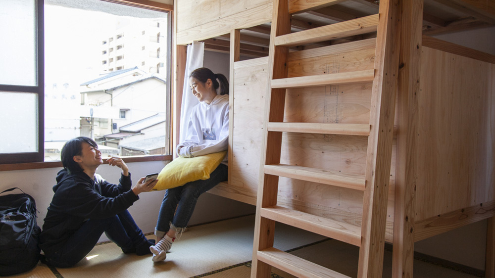 ドミトリー滞在の雰囲気