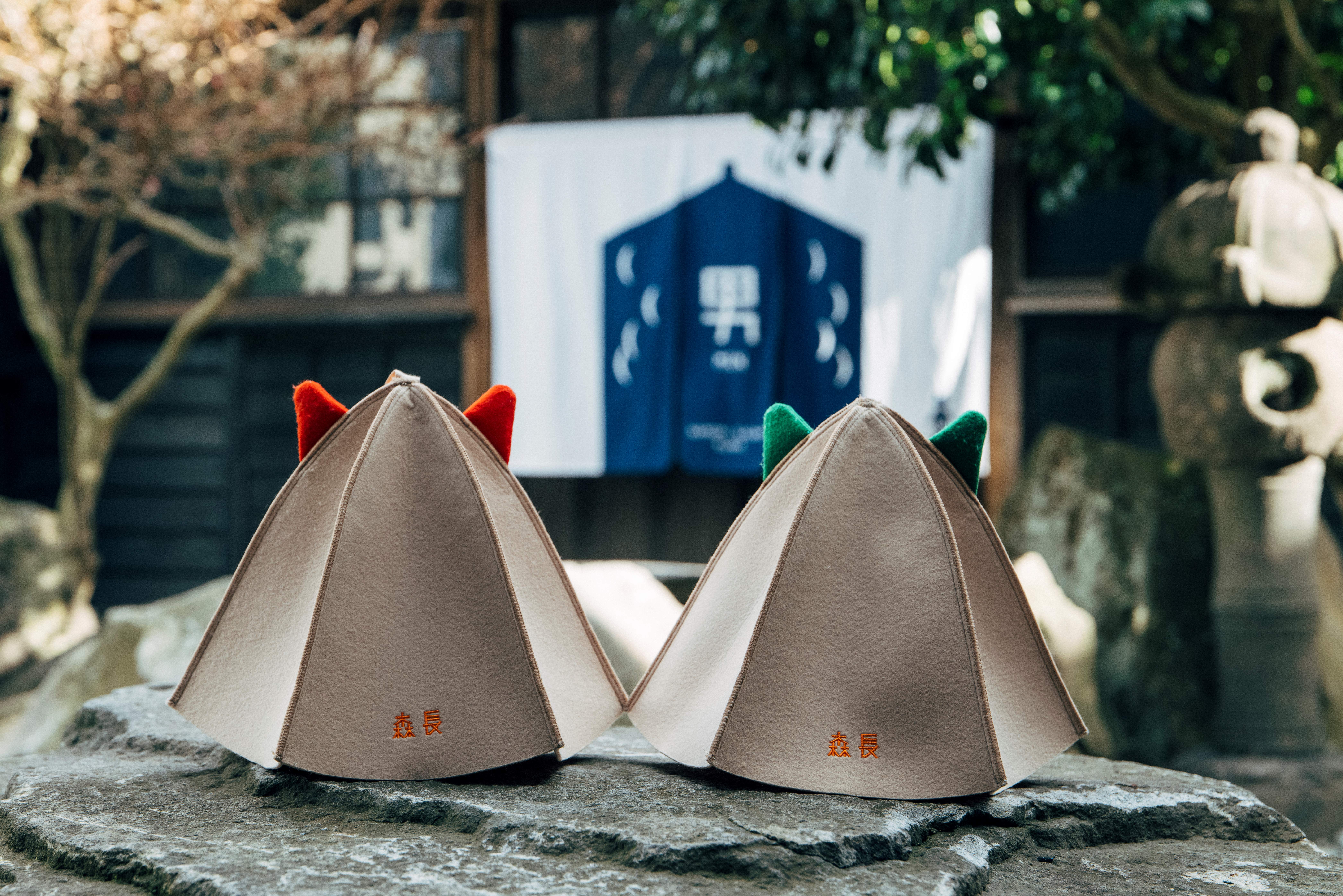 アメニティ：ナマハゲサウナハット