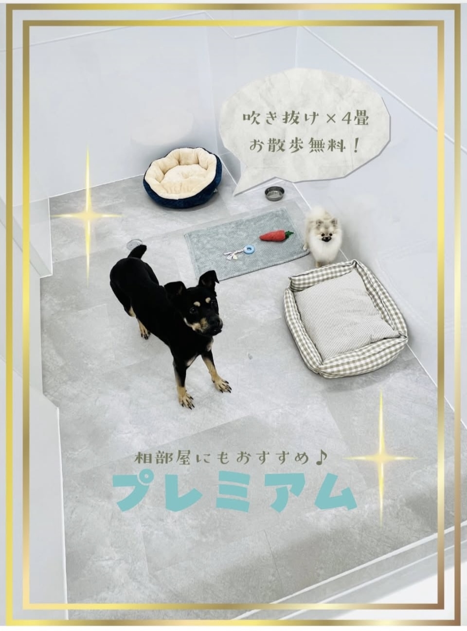 【ペットホテル10％OFF】愛するワンちゃんと旅行しよう！ONE LUKEコラボプラン