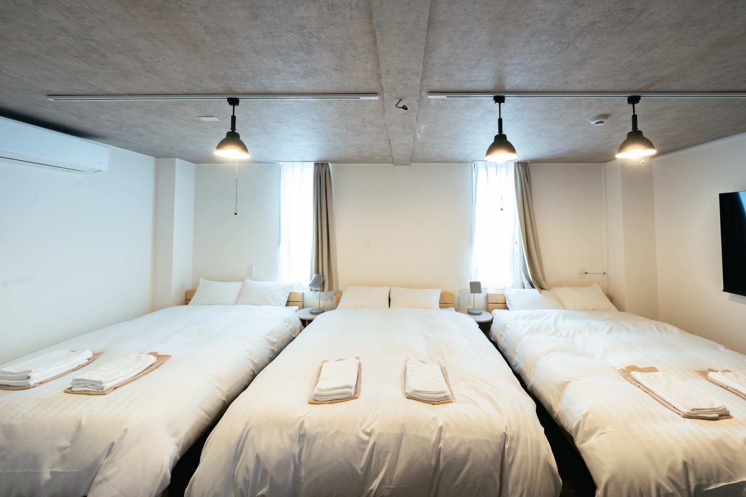 部屋毎に個性のある、ファミリールーム