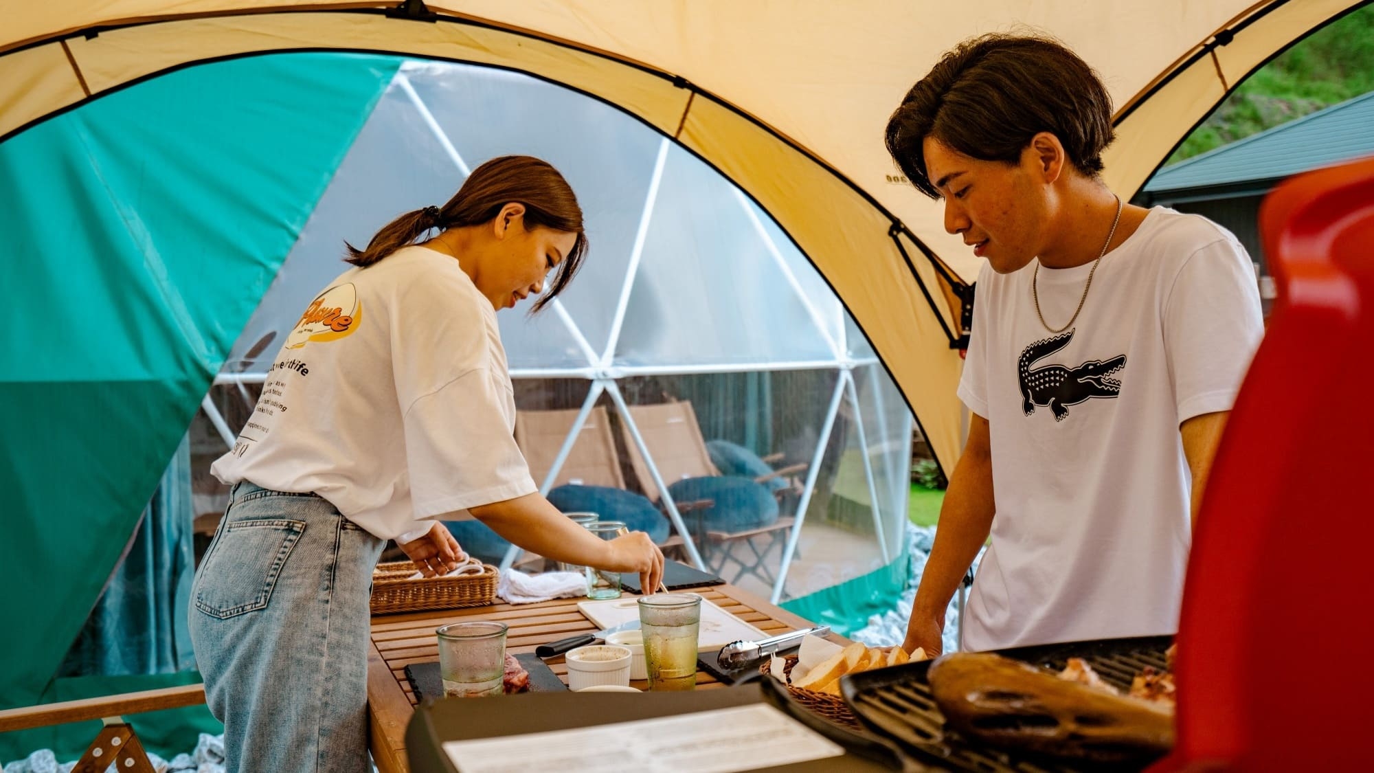 【食材持ち込みプラン】焚き火×飲み放題でまったり時間♪ BBQ機材レンタル無料！(食材なし)