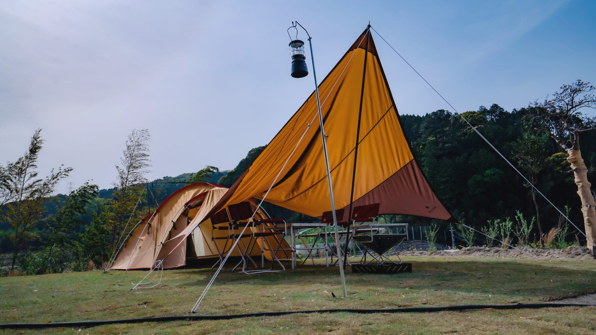 【手ぶらキャンプセット】セット外観