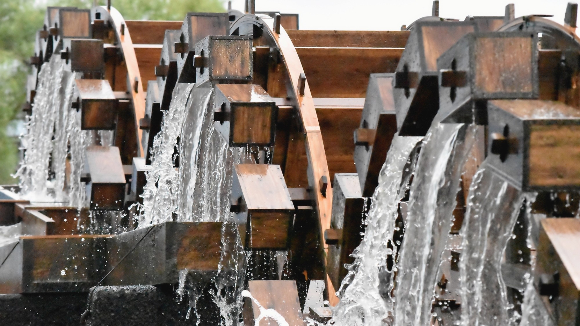 【周辺観光／朝倉市／三連水車】