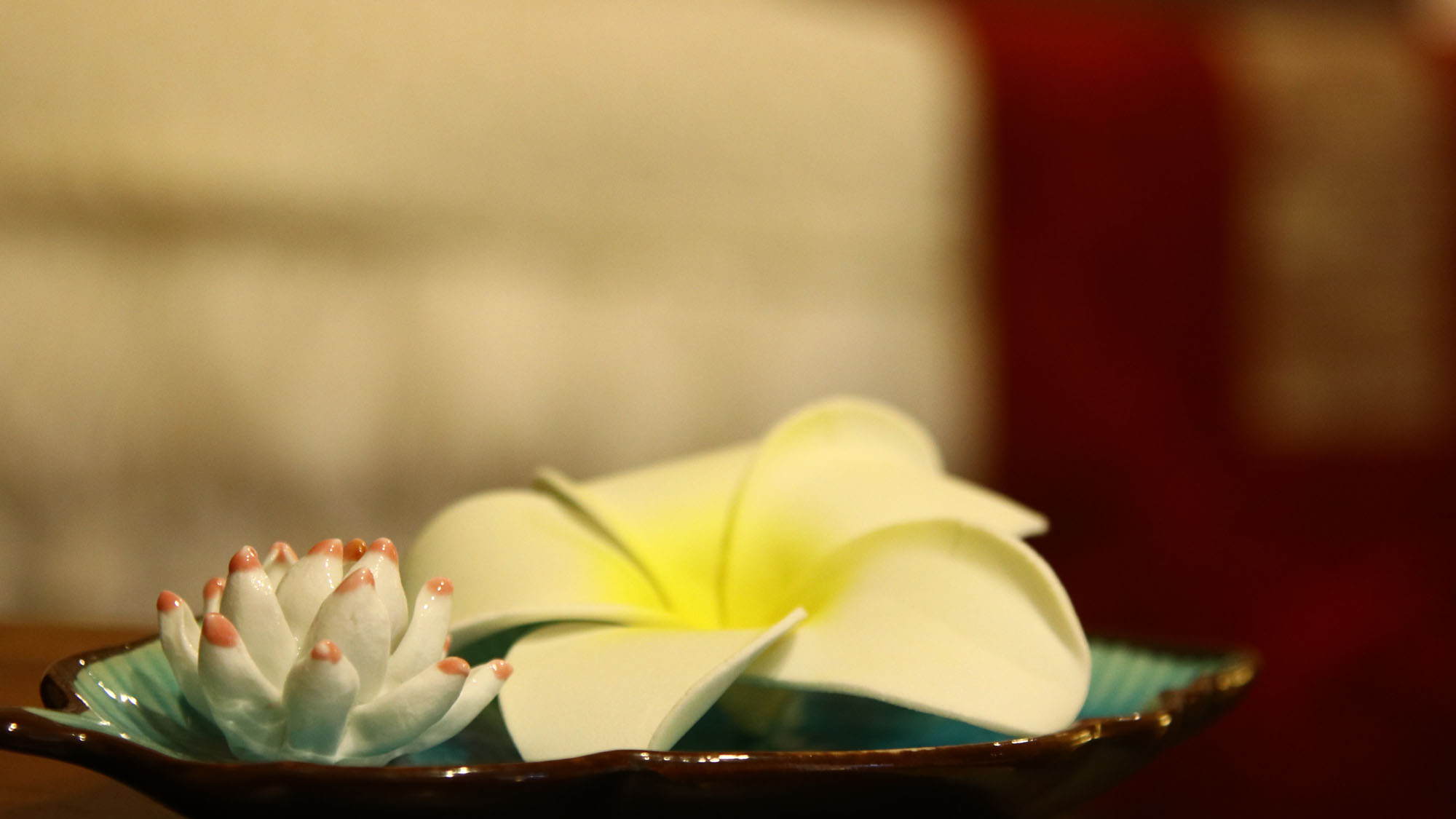 ちょっとしたアジアンな雰囲気をお楽しみください*