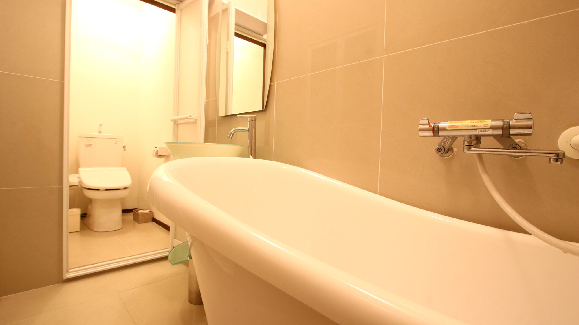 ダブル◆お風呂は洋風猫足バス*