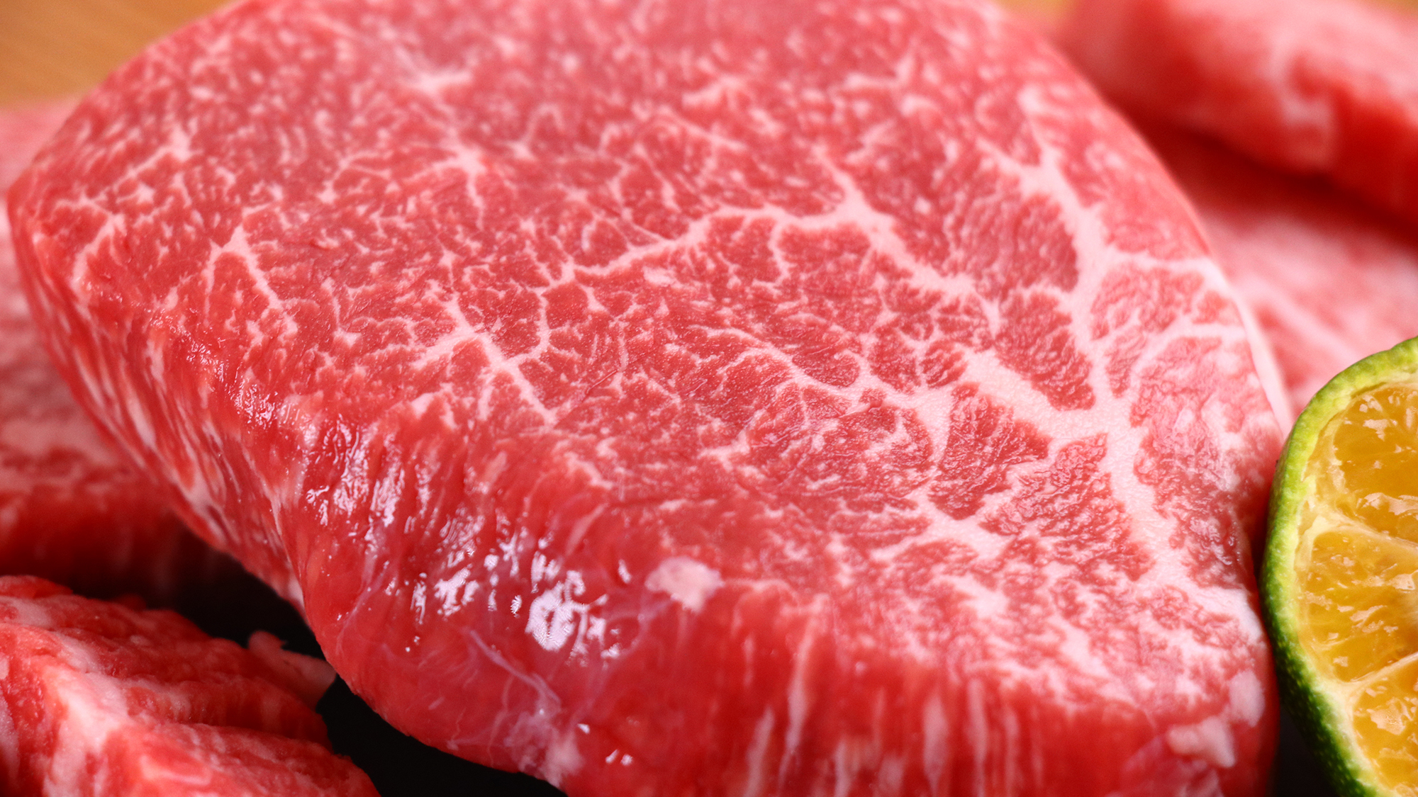 【お料理】 夕食 石垣牛の特選焼肉セット ヒレ