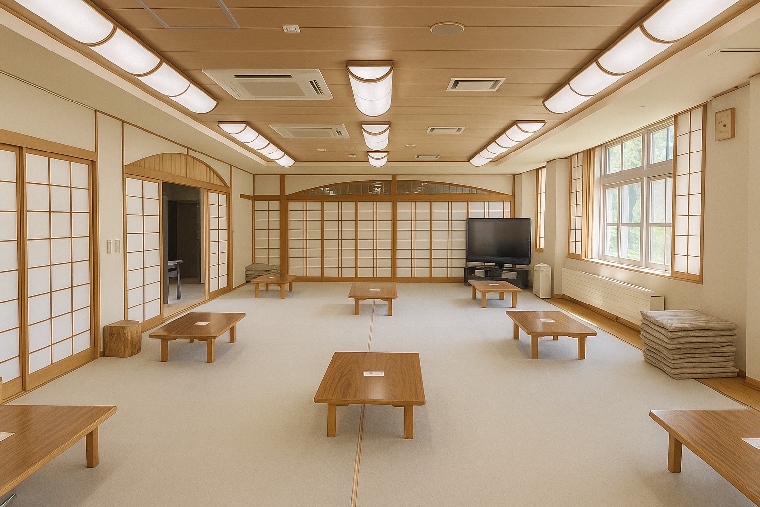 【休憩室】お風呂上がりのひとときを、ゆったりと