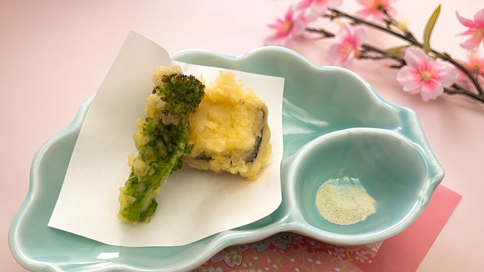 ◆【ご夕食・春会席】揚げたての天ぷら